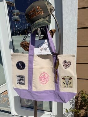 Trader Joe's custom @blingqueendee western patch design made in California